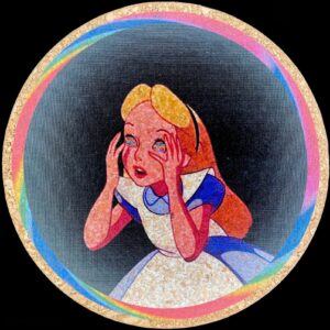Alice In Tripland Dab Mat