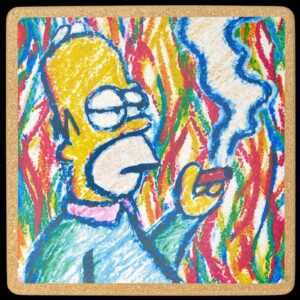 Crayon Homer