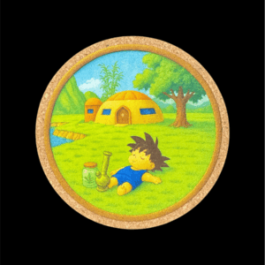 Goku Baking While Baked Felty 5 inch