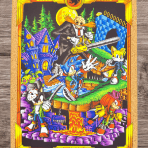 LE:10 “Hedgehogoween” w/@thememoryshopart