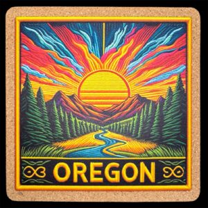 Orego Stitched Patch