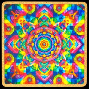 Rainbow Quilted Blanket