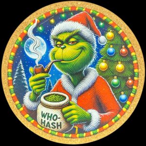 Stitched Grinch