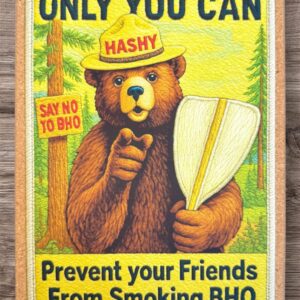 Stitched Hashy The Bear