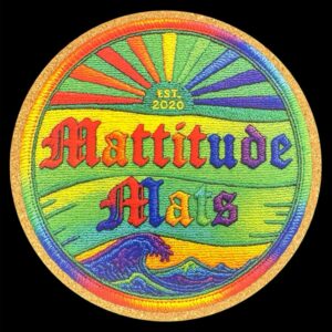Stitched Mattitudemats Logo