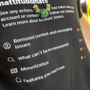 Walking Violation sizes (S-5X)